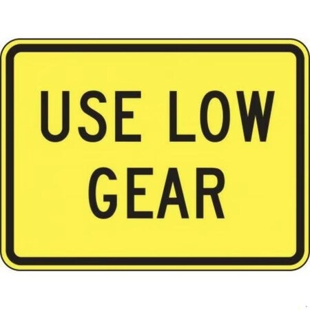 Accuform SURFACE  DRIVING CONDITIONS SIGN FRW666RA FRW666RA